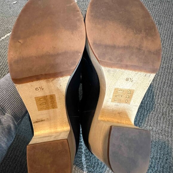 Madewell Marco Leather Platform Chelsea Boots size 6.5 - Picture 7 of 7